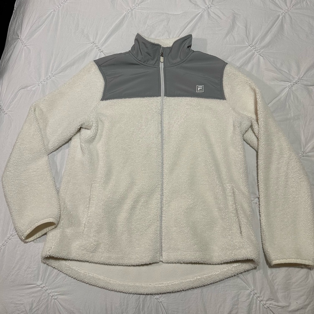 FILA Sherpa Zip Up Jacket